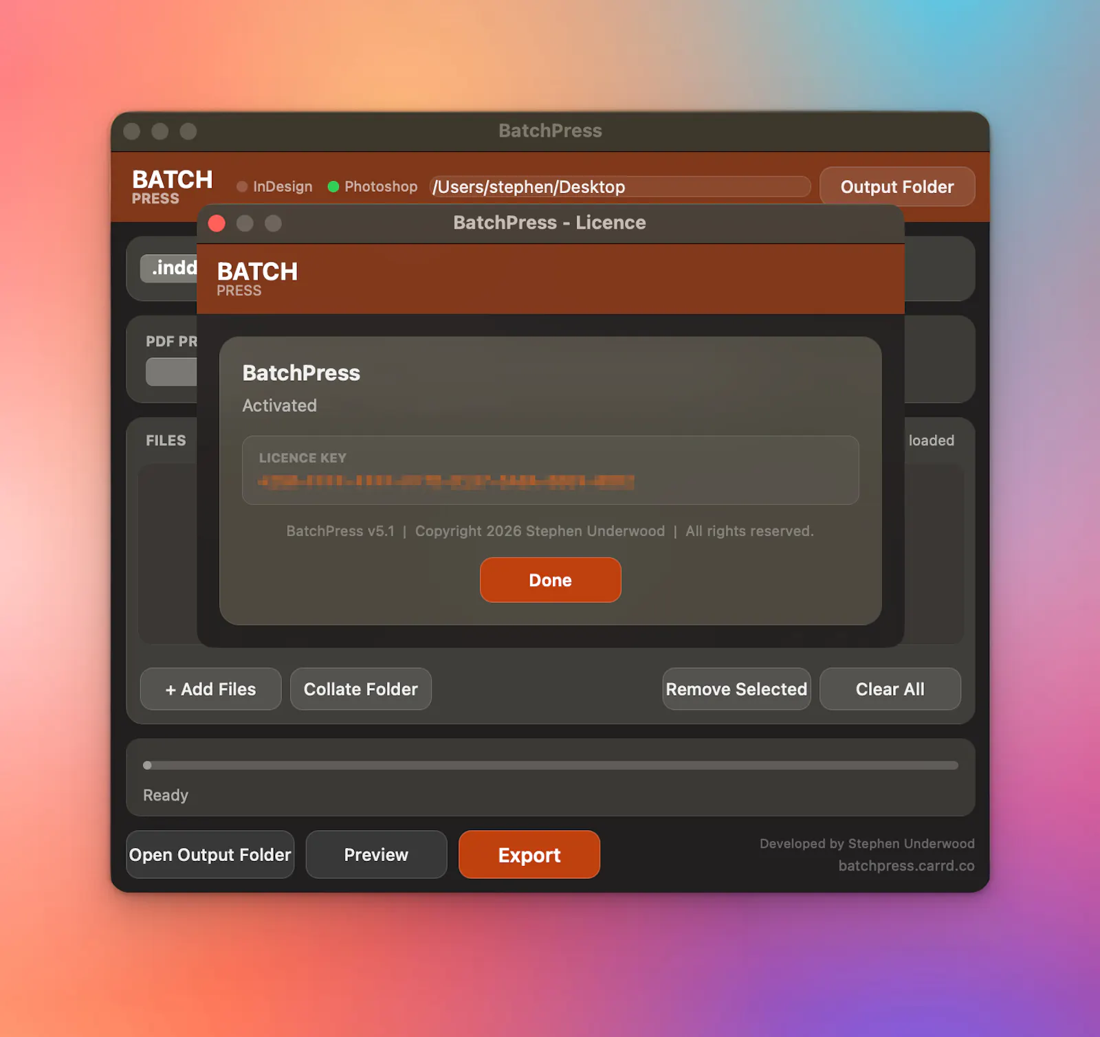 BatchPress screenshot 3