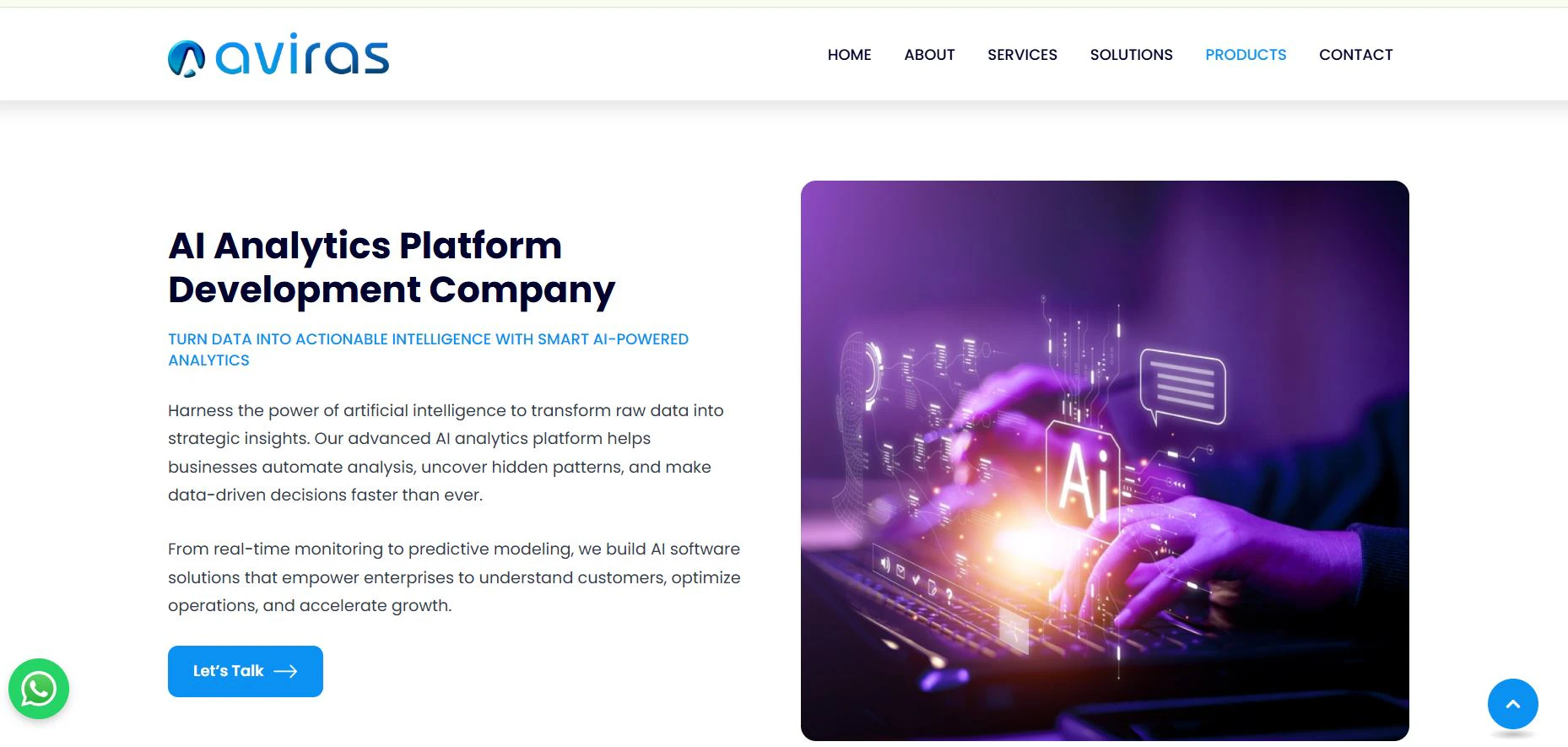 AI Analytics Platform | Aviras