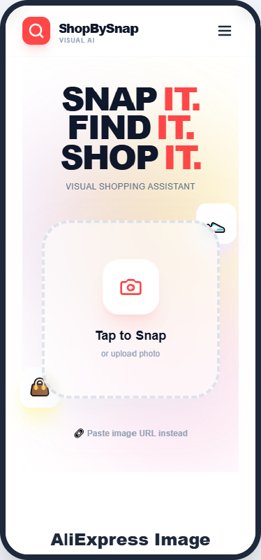 ShopBySnap- AliExpress Browser Extension - Screenshot 4 showing product features and functionality