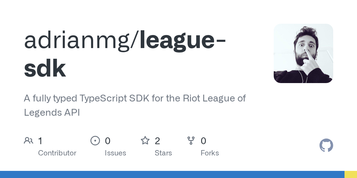 League SDK - Screenshot 2 showing product features and functionality