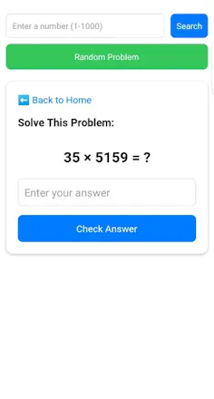 Math Tables gallery image