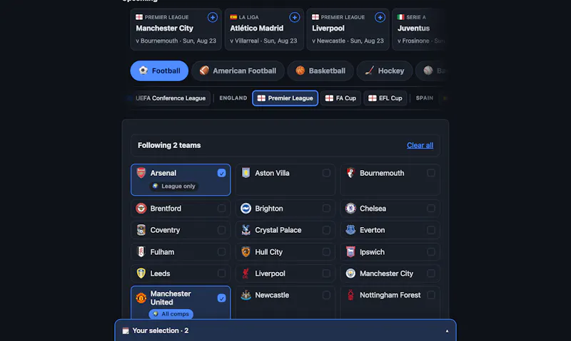 Matchday screenshot 3