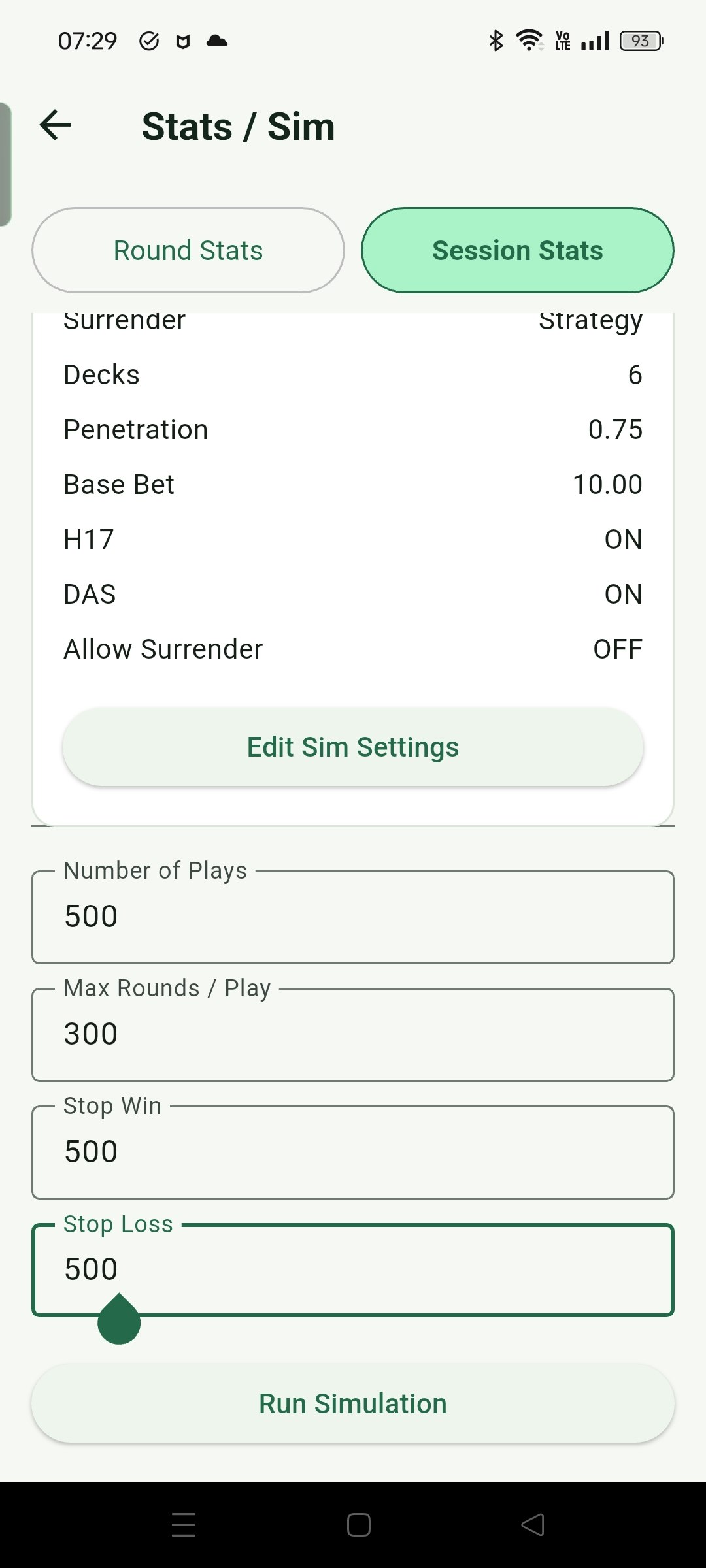 Blackjack Card Counting Trainer gallery image