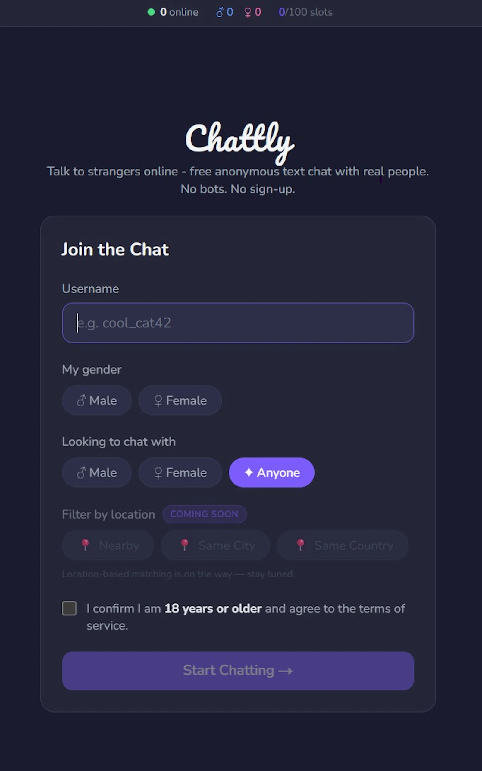 Chattly screenshot 1