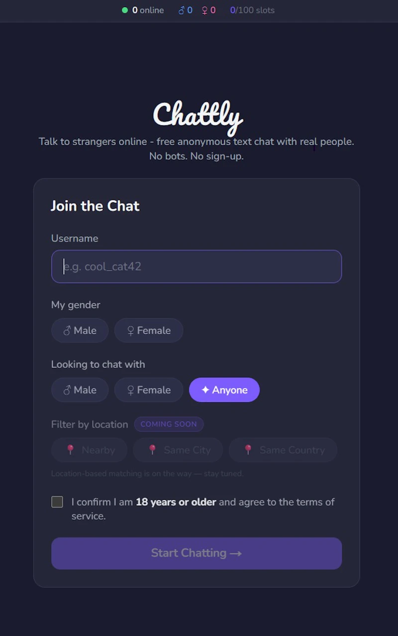 Chattly screenshot 1