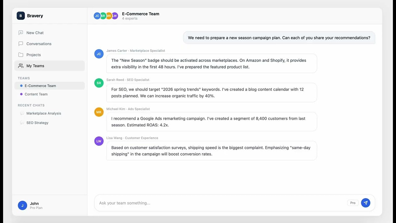 Bravery AI gallery image