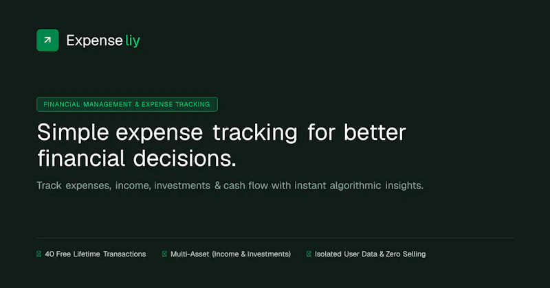 Expenseliy screenshot 1