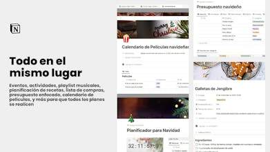Planificador de Navidad en Notion gallery image