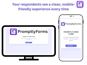 Promptly Forms — AI-Powered Form Builder gallery image