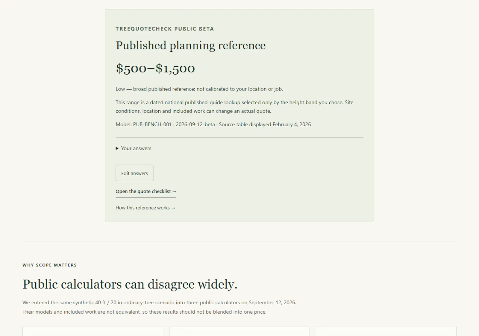 TreeQuoteCheck screenshot 3