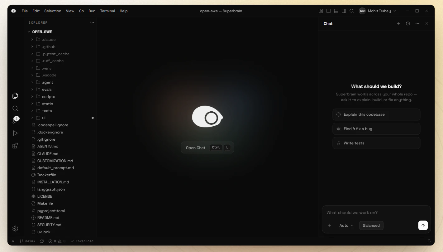 Superbrain | AI Coding Agent screenshot 1