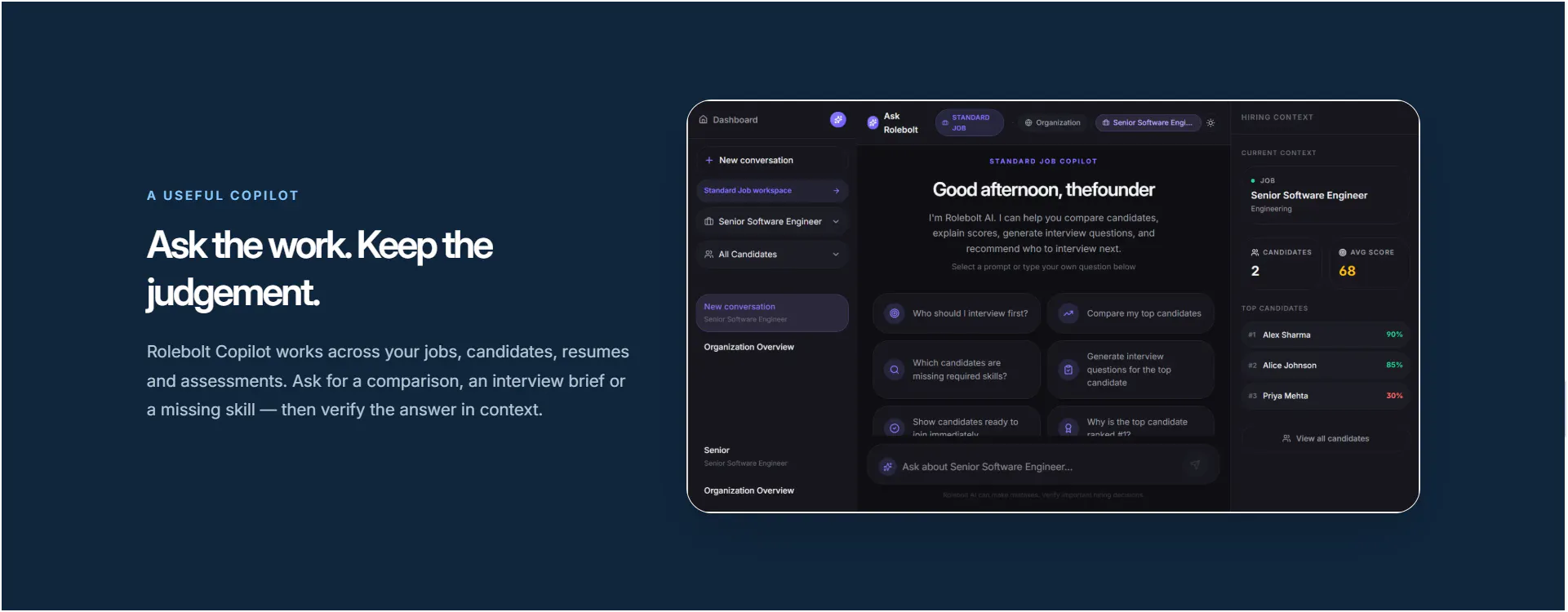 RoleBolt: Hire Smarter with AI gallery image