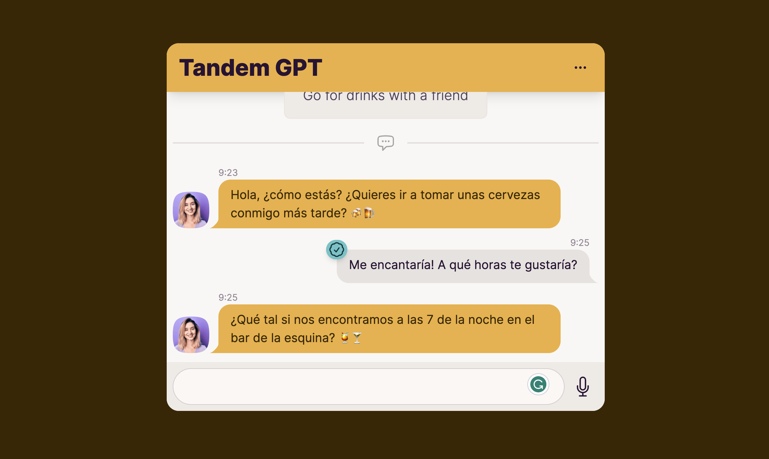 Média Tandem gpt - Pratiquez des langues avec une IA de pointe 4