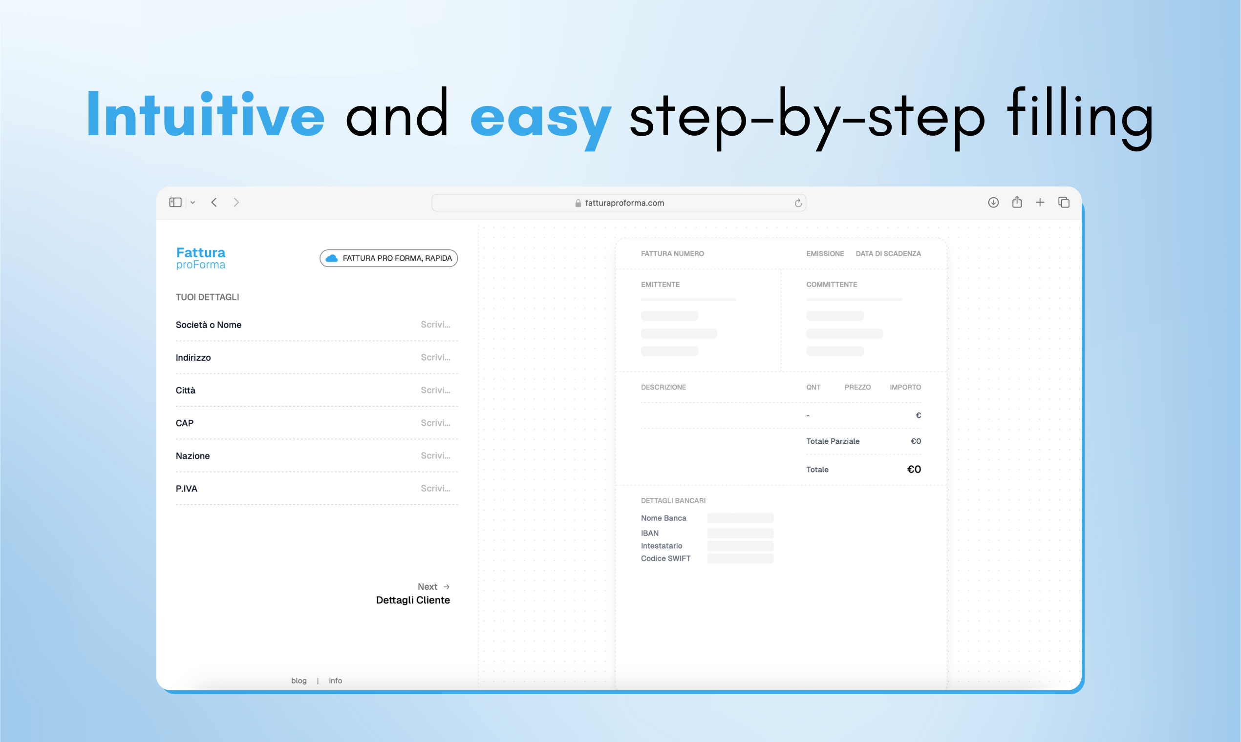 وسائط فاتورة proforma 3