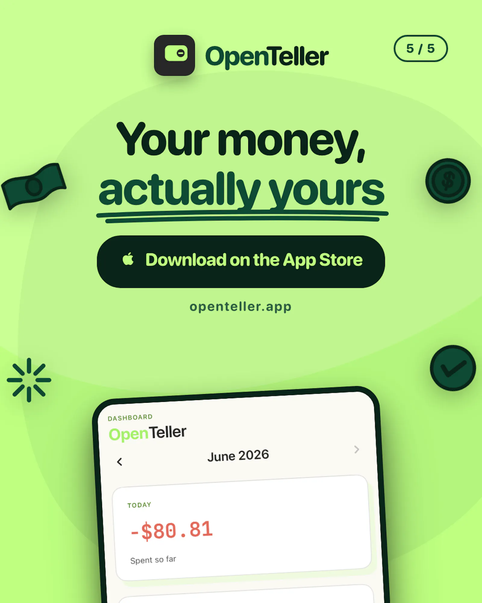 OpenTeller screenshot 5