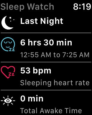 Sleep Watch - Auto sleep tracking using apple watch gallery image