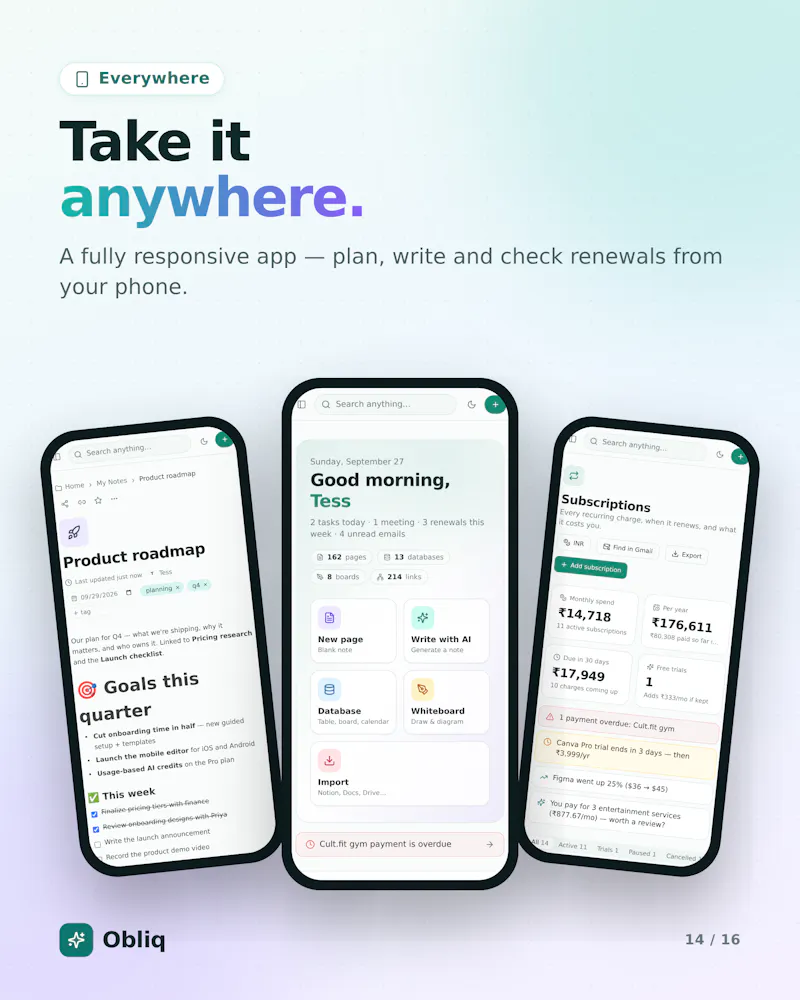 Obliq (Beta) screenshot 14