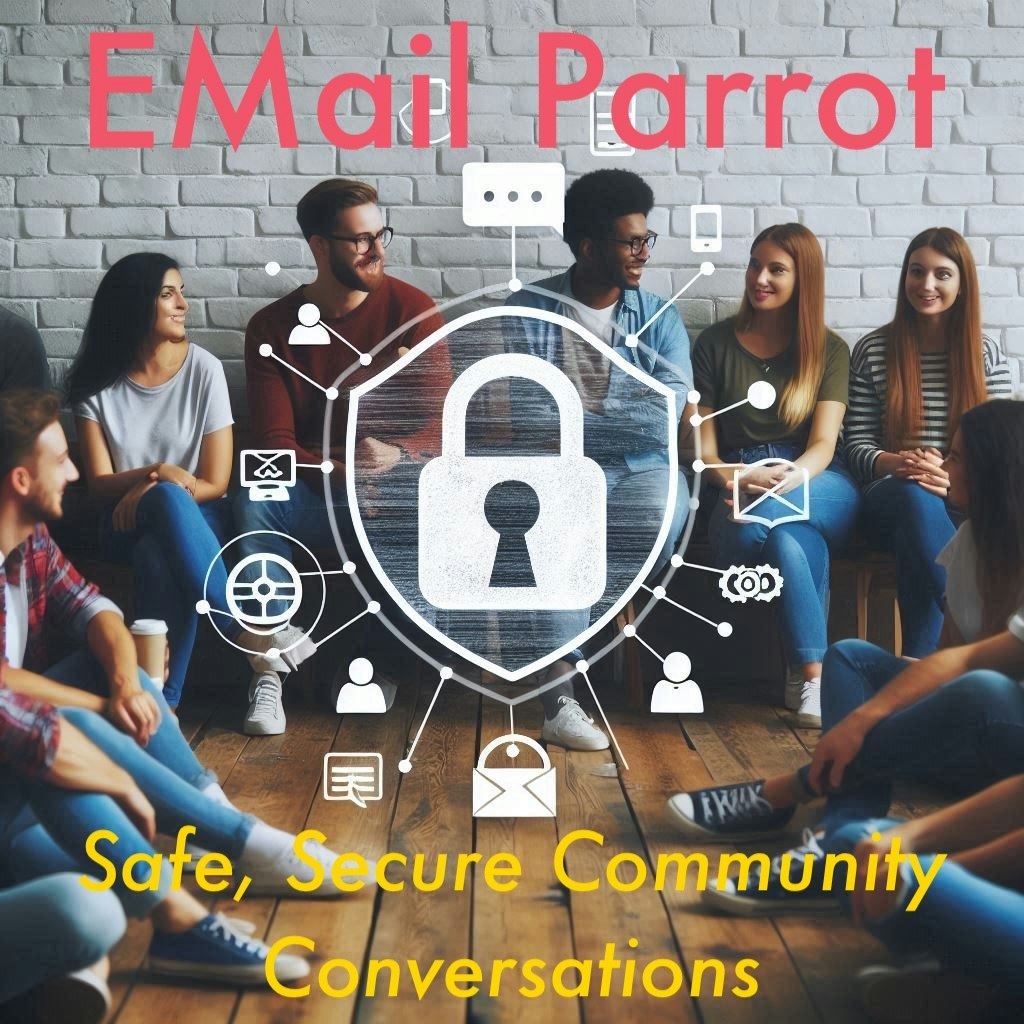 E -mail papegaai - Secure Group -e -mail die uw privacy beschermt - geen apps. media 1