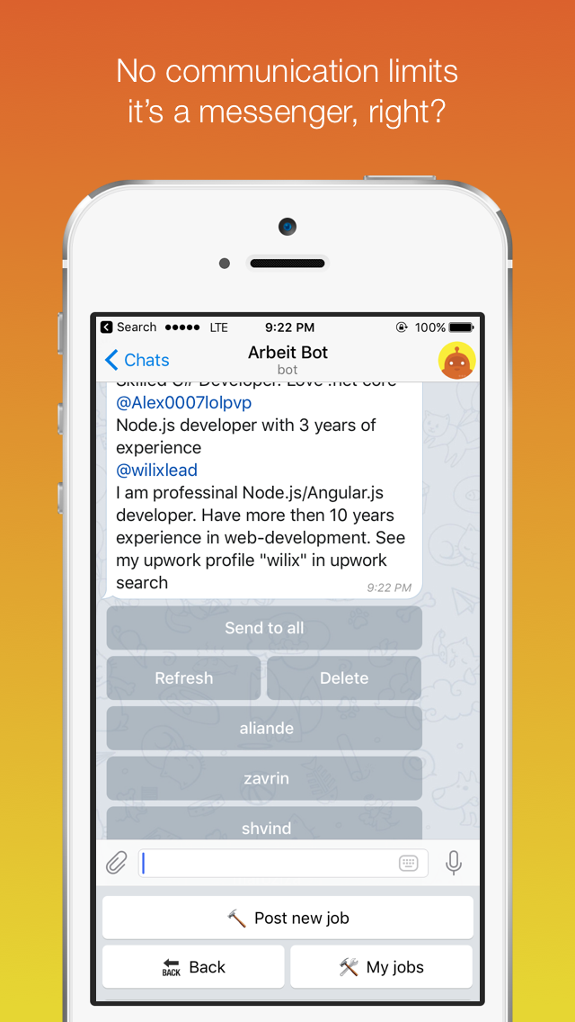 ArbeitBot gallery image