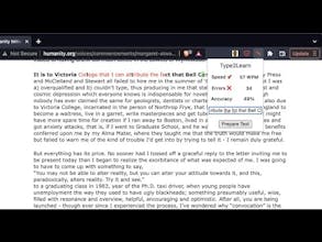 Type2Learn Chrome Extension gallery image