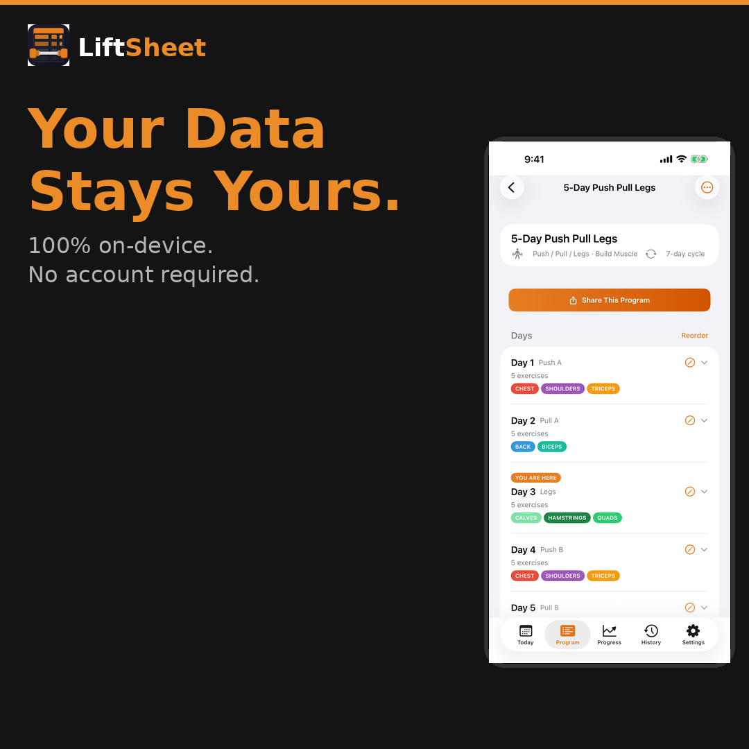 LiftSheet gallery image