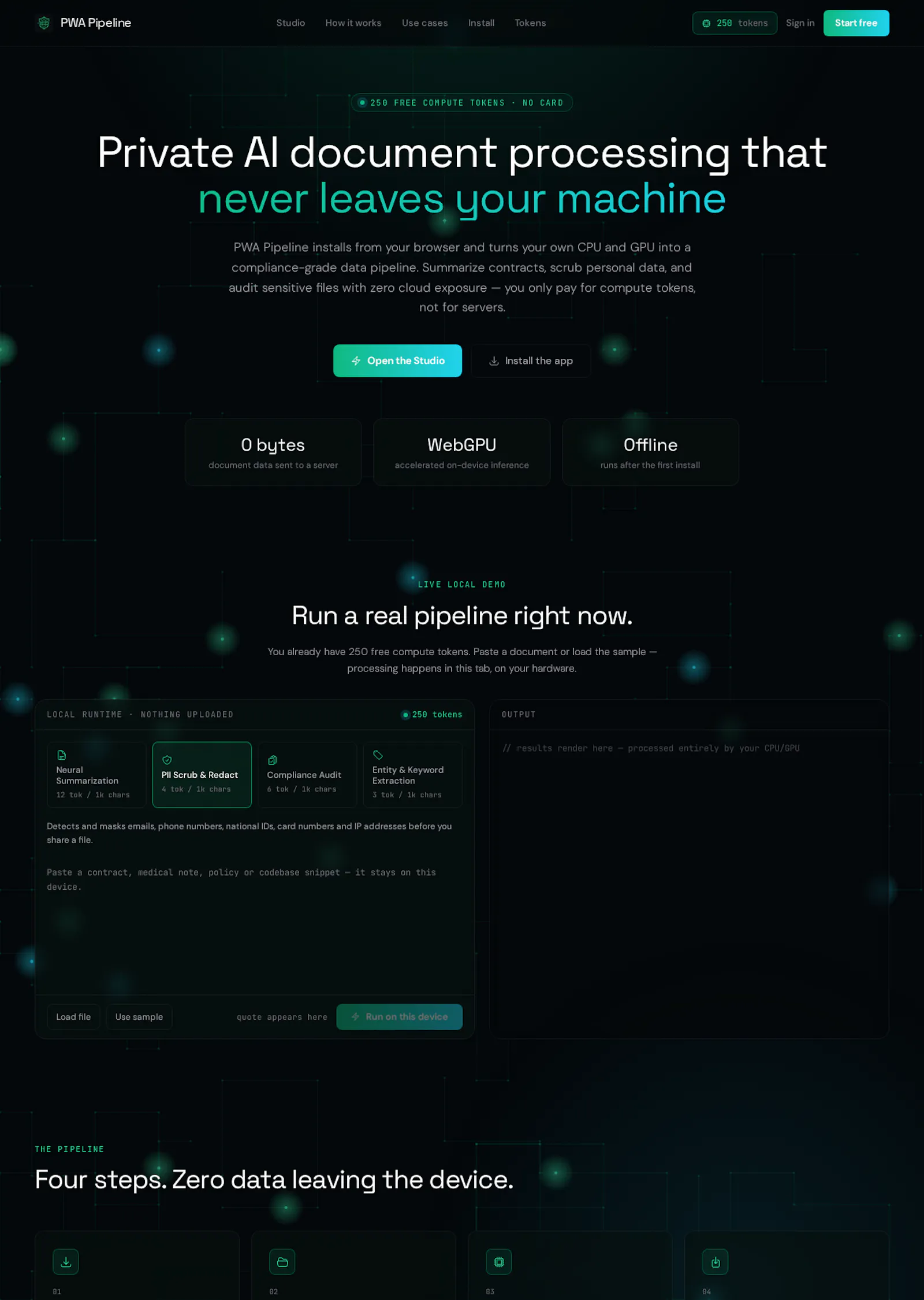 PWA Pipeline Engine screenshot 2