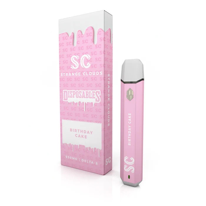 Strange Clouds - Birthday Cake Delta 8