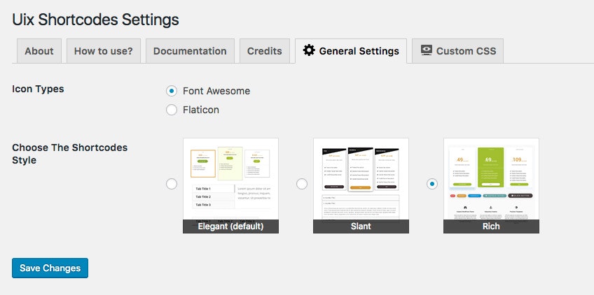 Uix Shortcodes gallery image