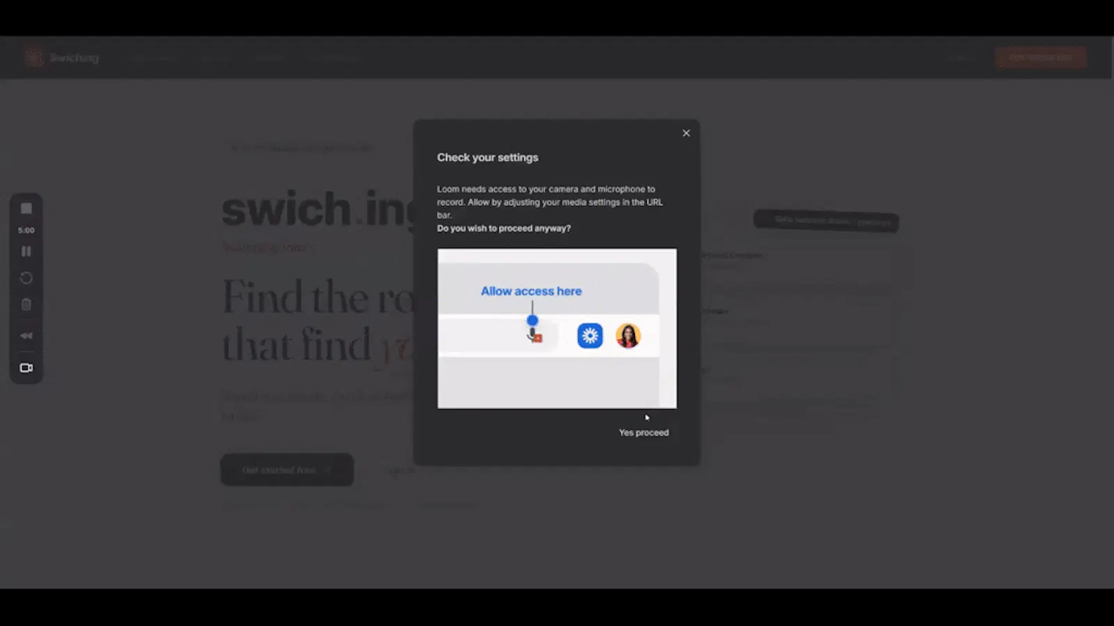 Swiching screenshot 1 (video preview)