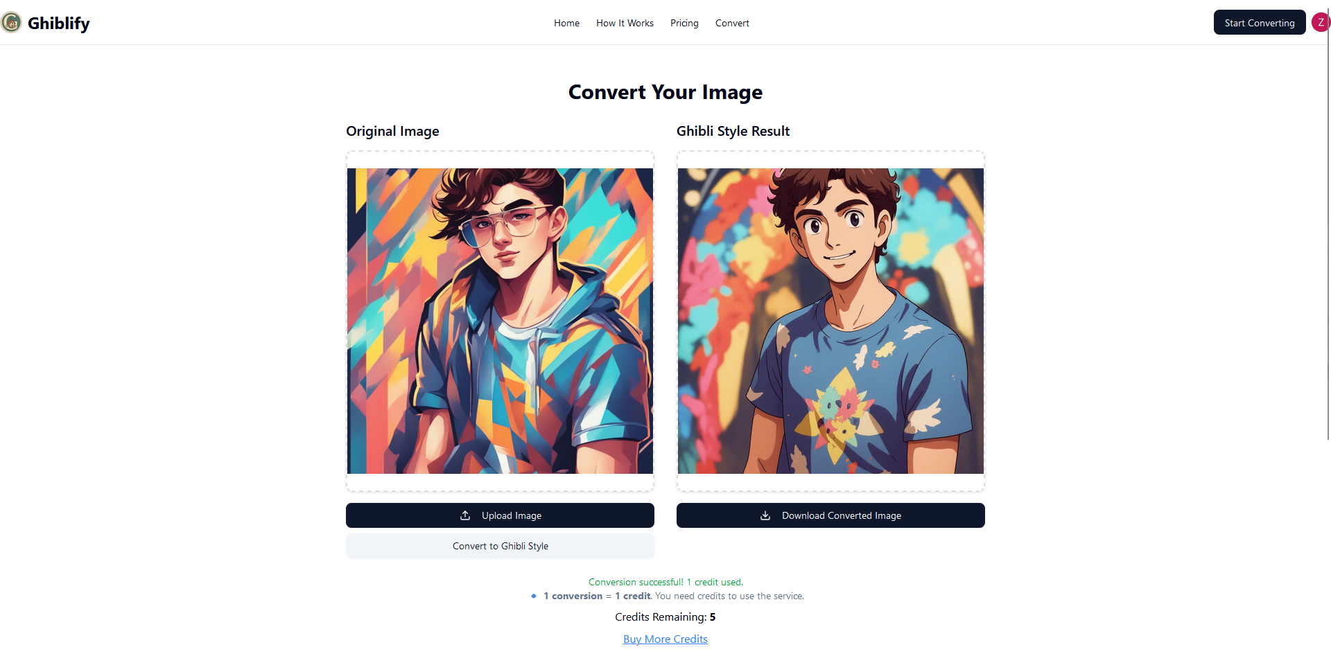 Ghiblify gallery image