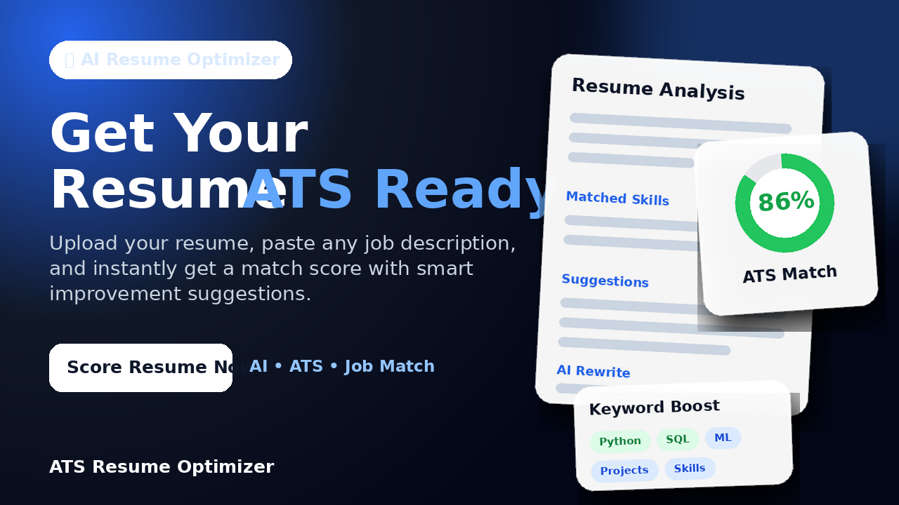  ATS Resume Optimizer