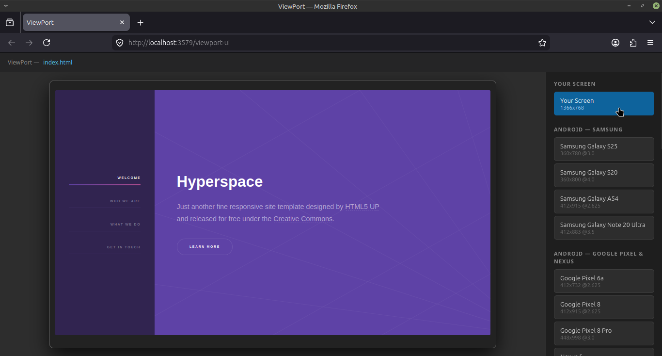 ViewPort gallery image