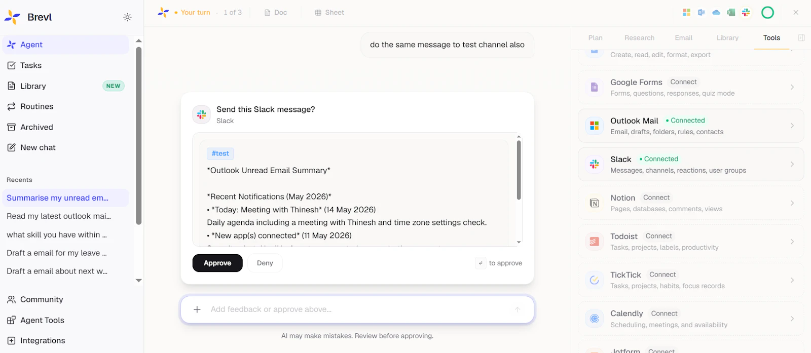 Brevl screenshot 5