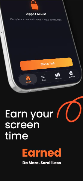 Earned Screen Time App 截图