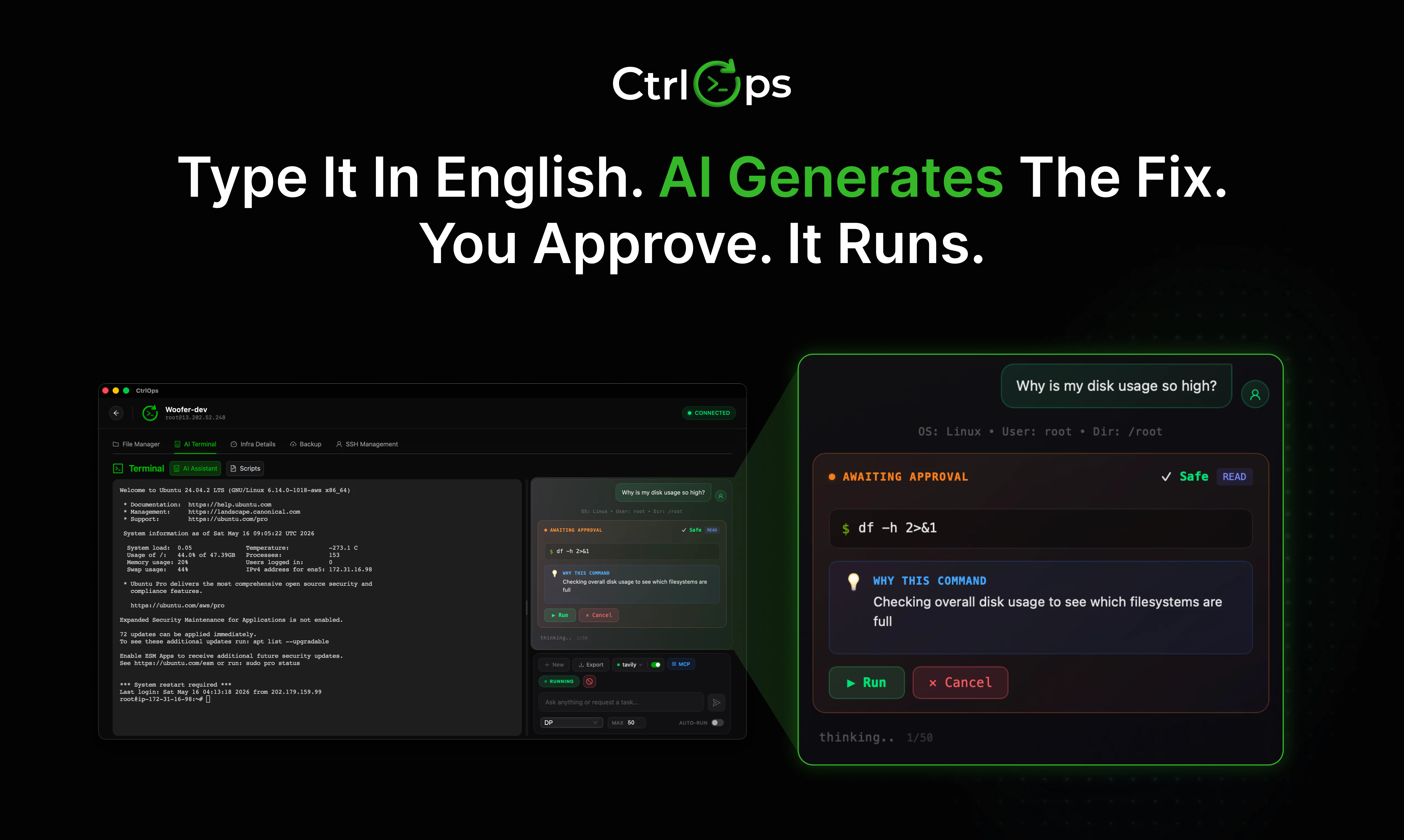 CtrlOps screenshot 2