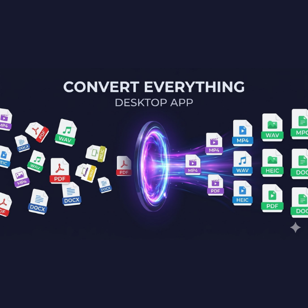 Convert Everything - Product Hunt launch logo and brand identity