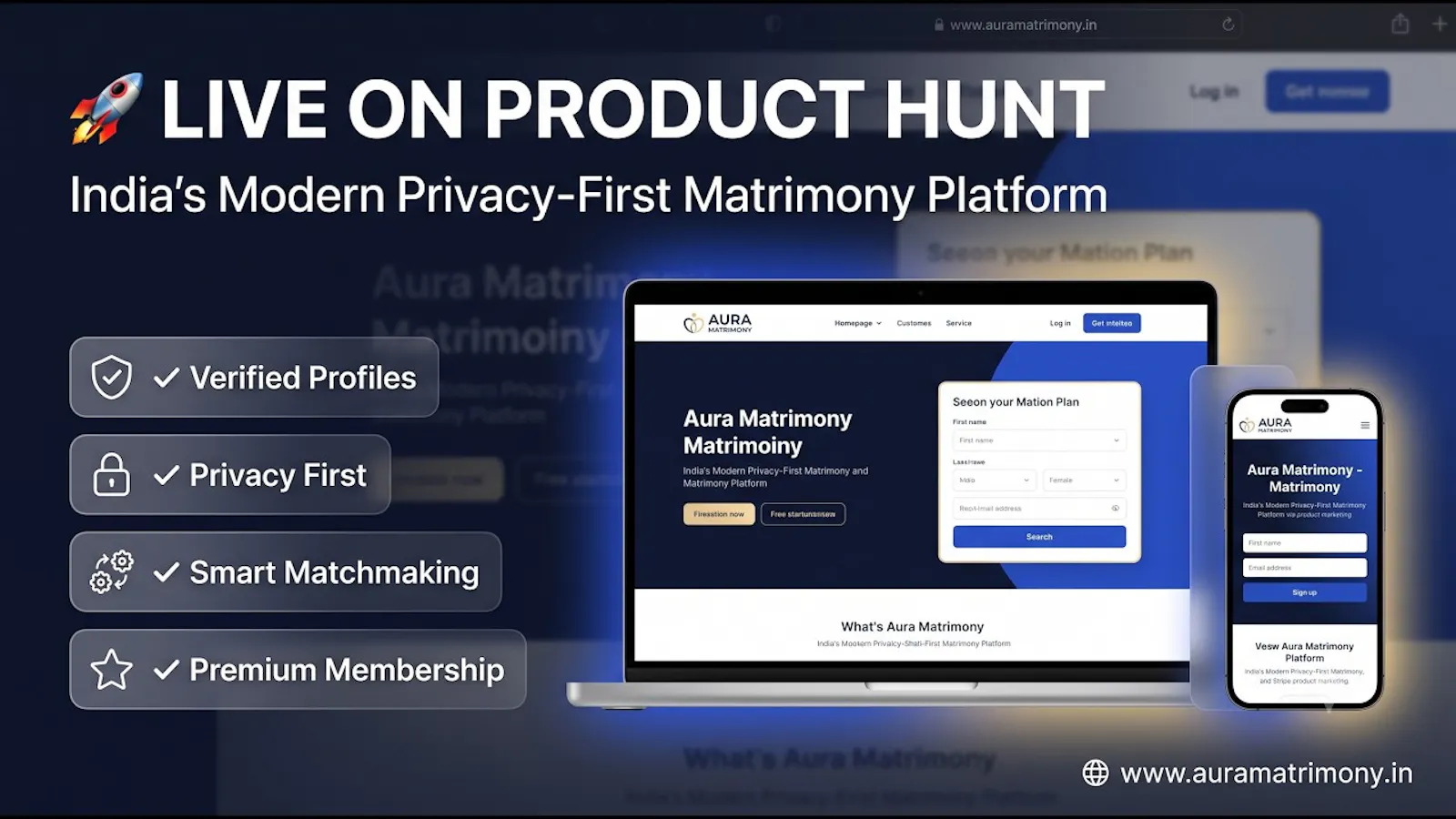 Aura Matrimony screenshot 1 (video preview)
