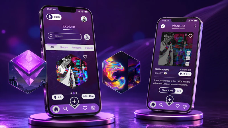 NFT Marketplace Development Company screenshot 1