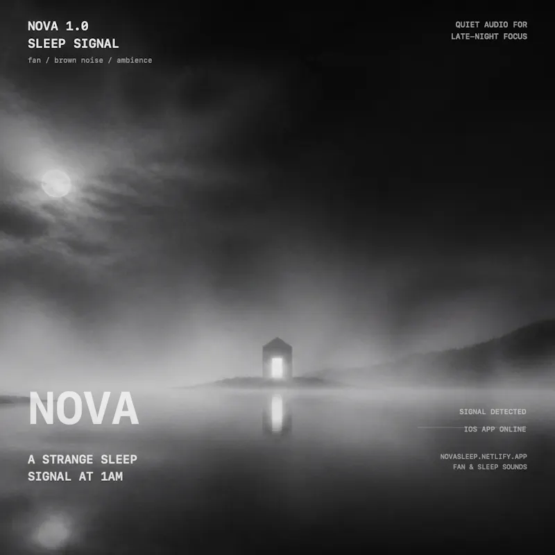 NOVA - Aesthetic Fan and Sleep Sounds screenshot 4