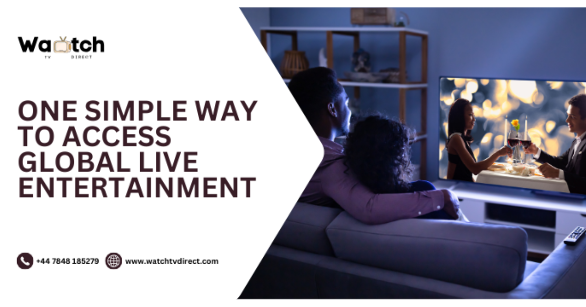 Watch TV Direct - Main product screenshot demonstrating key features and user interface