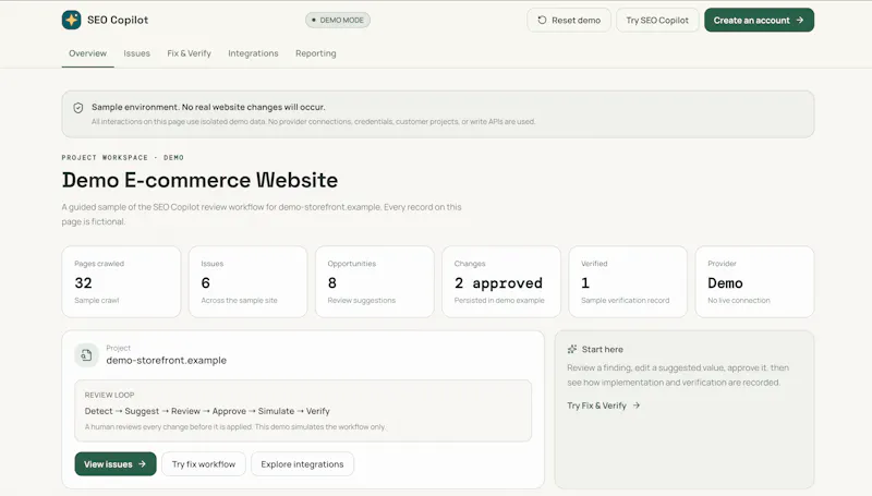 SEO Copilot screenshot 1