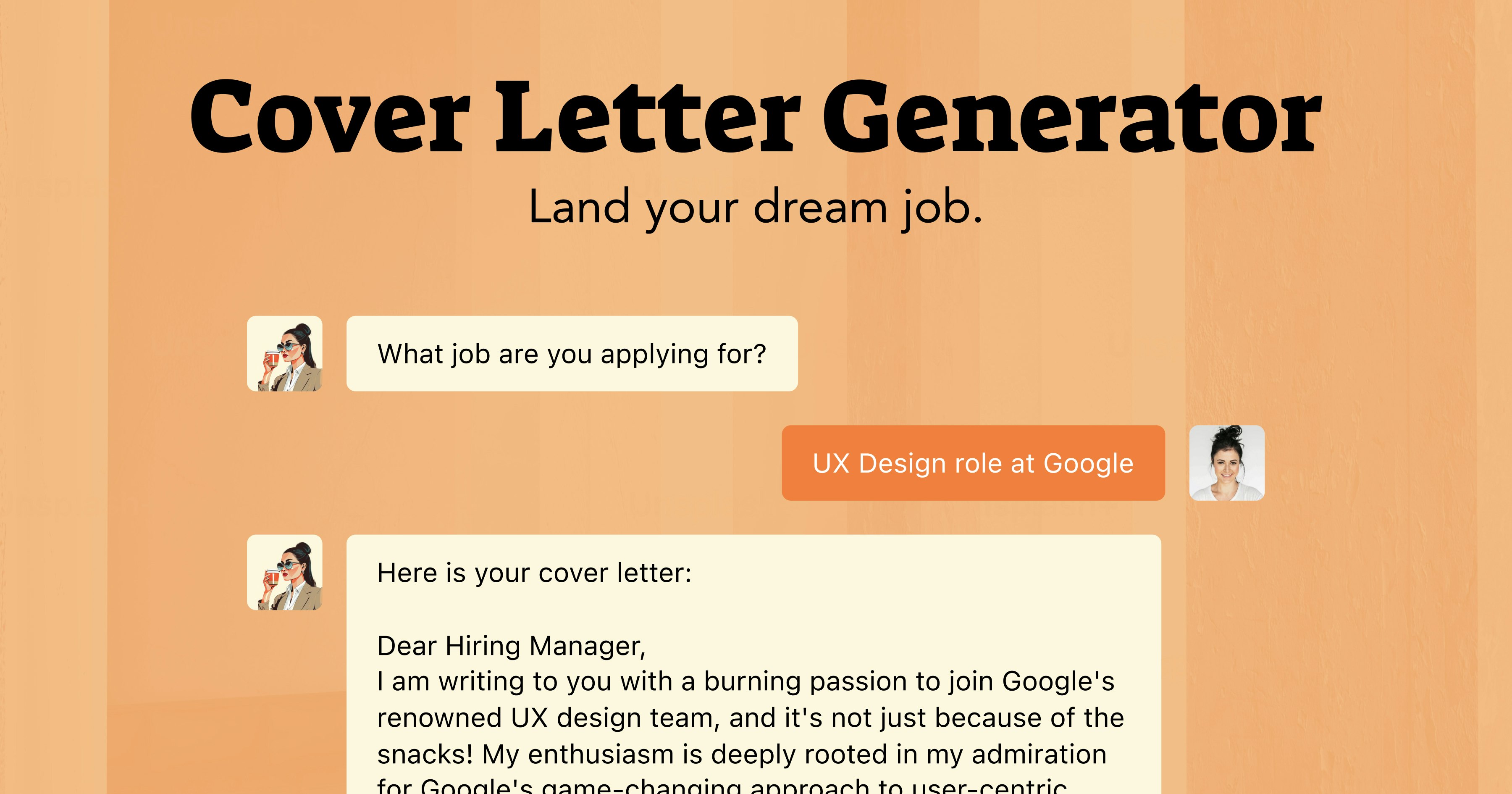 Cover Letter Generator gallery image