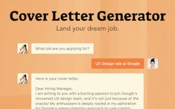 Cover Letter Generator media 2
