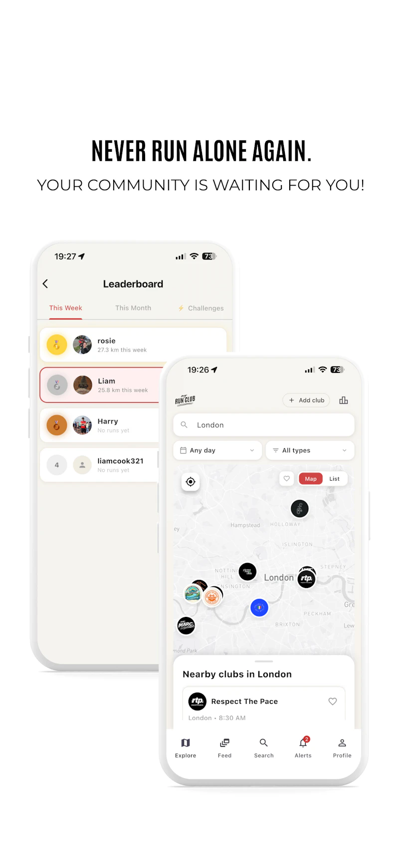 MyRunClub screenshot 1