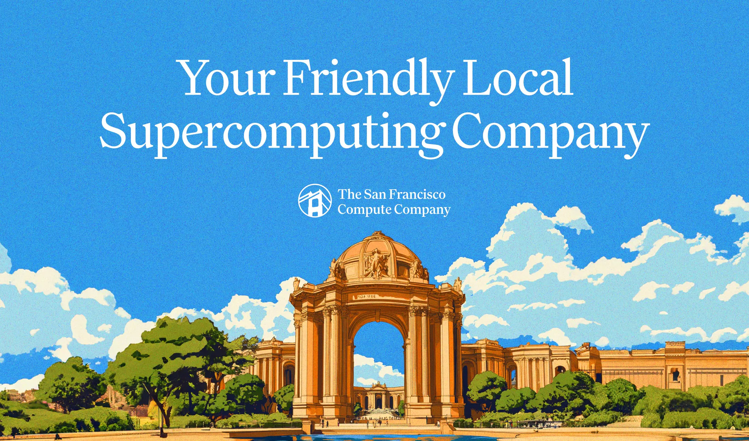 SF Compute product banner