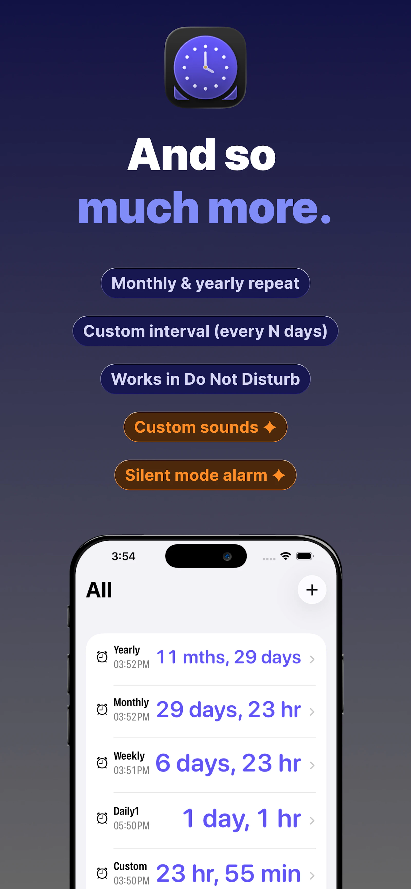 DintAlarm - Custom Alarm screenshot 3