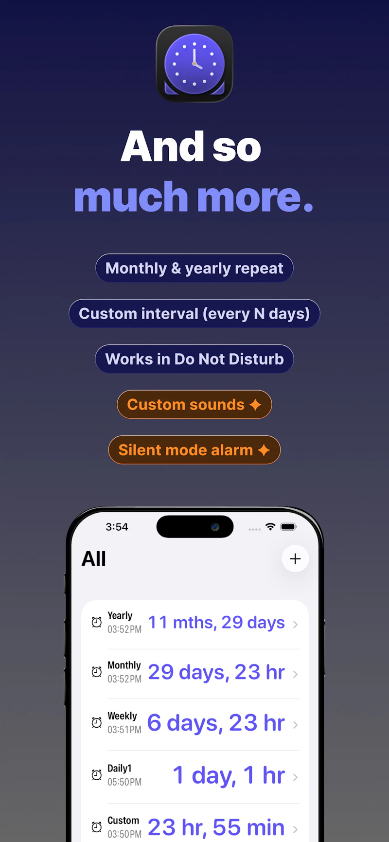 DintAlarm - Custom Alarm screenshot 3