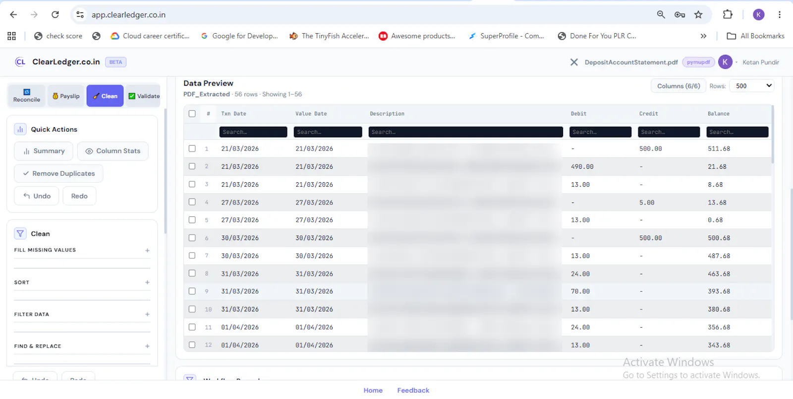 ClearLedger screenshot 3