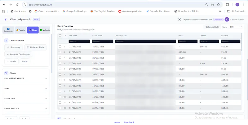 ClearLedger screenshot 3