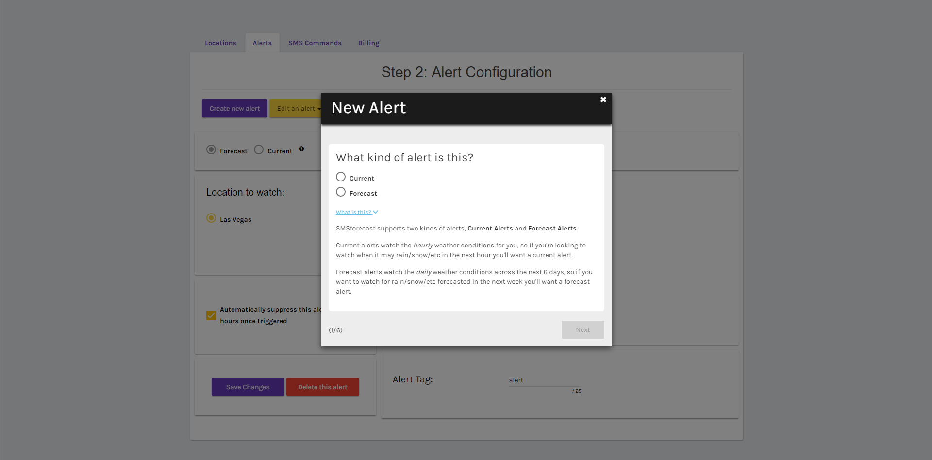 SMSforecast gallery image